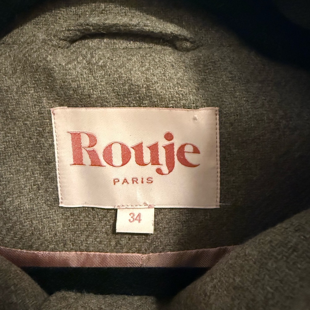 Rouje Tan Cape Jacket - Picture 5 of 6